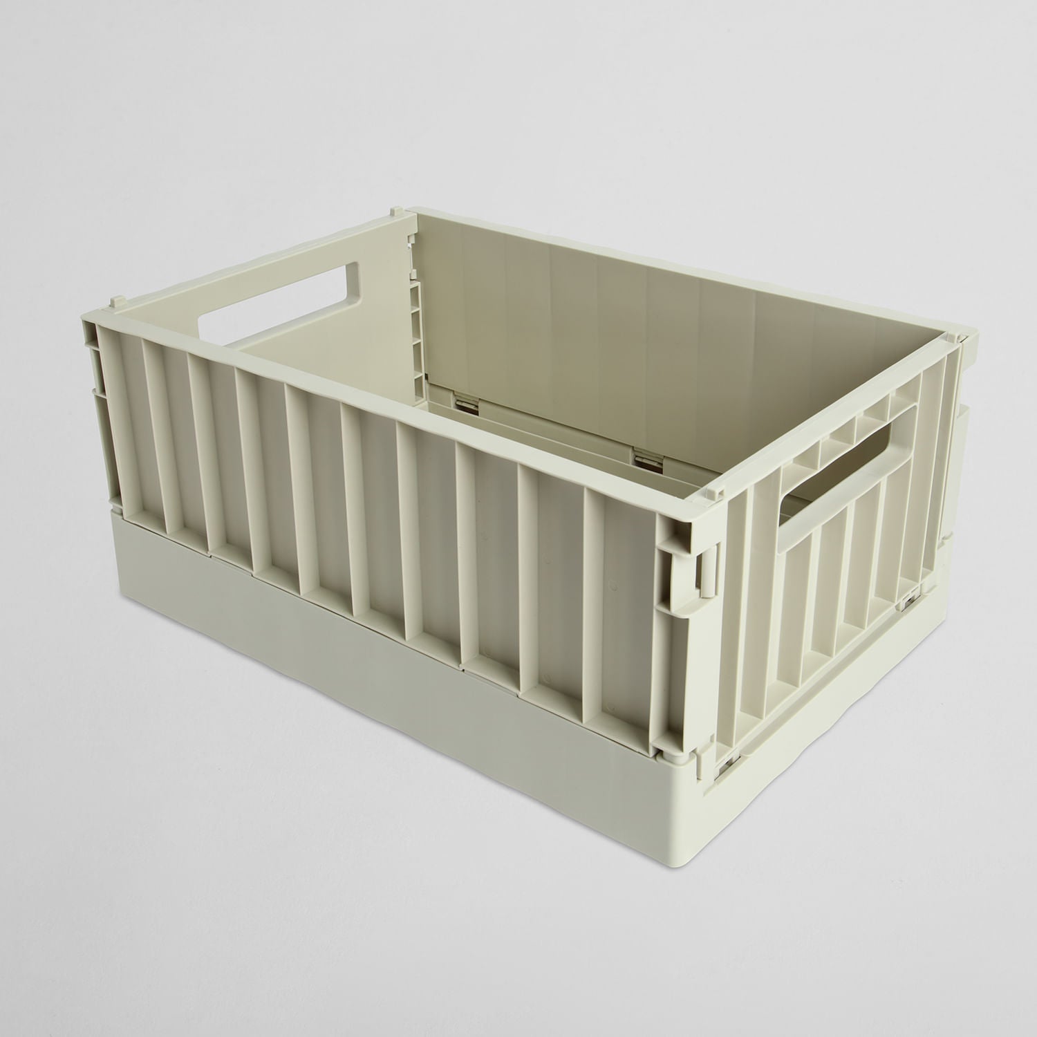 Cesta Plegable Crema
