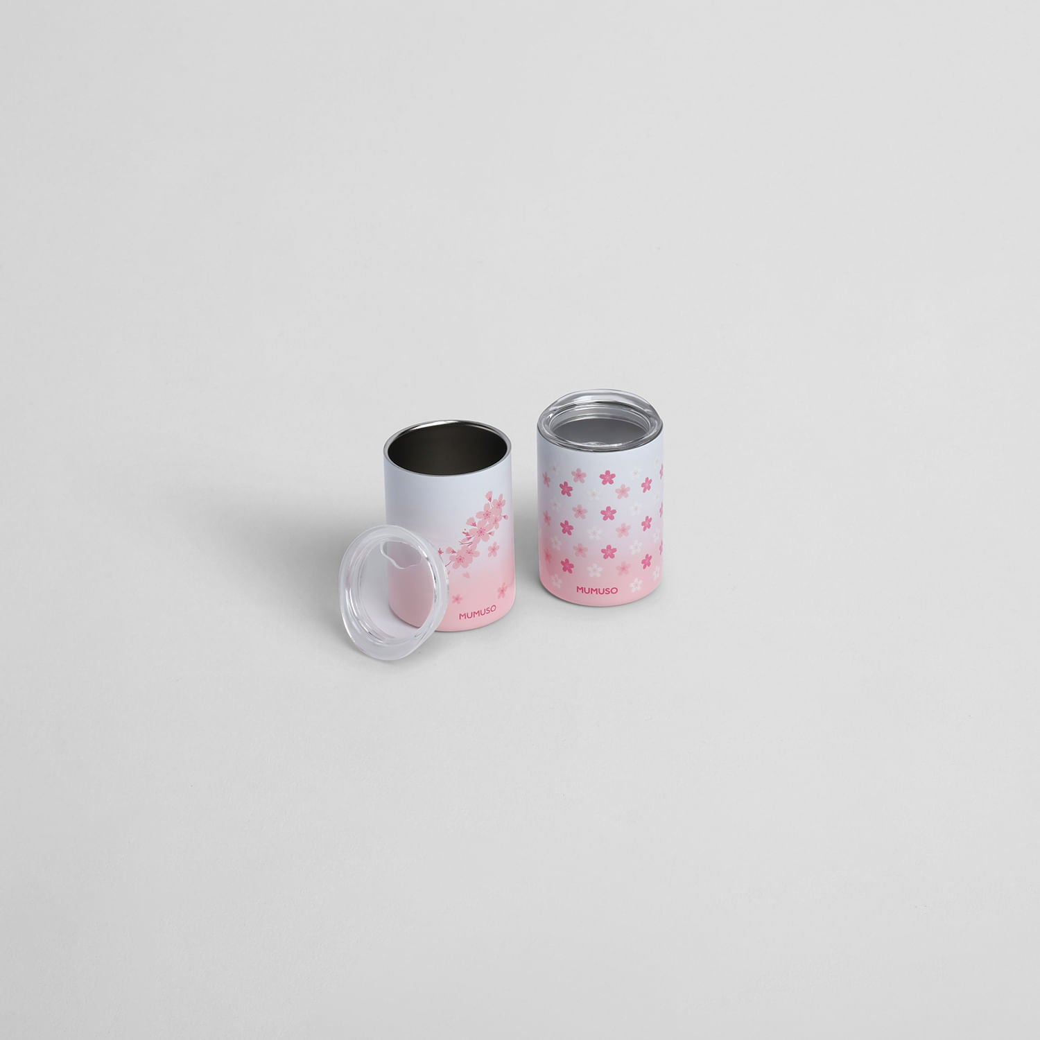 Mini Tazas Isotérmicas de Café Cherry Blossom 87 ml - 2 unidades
