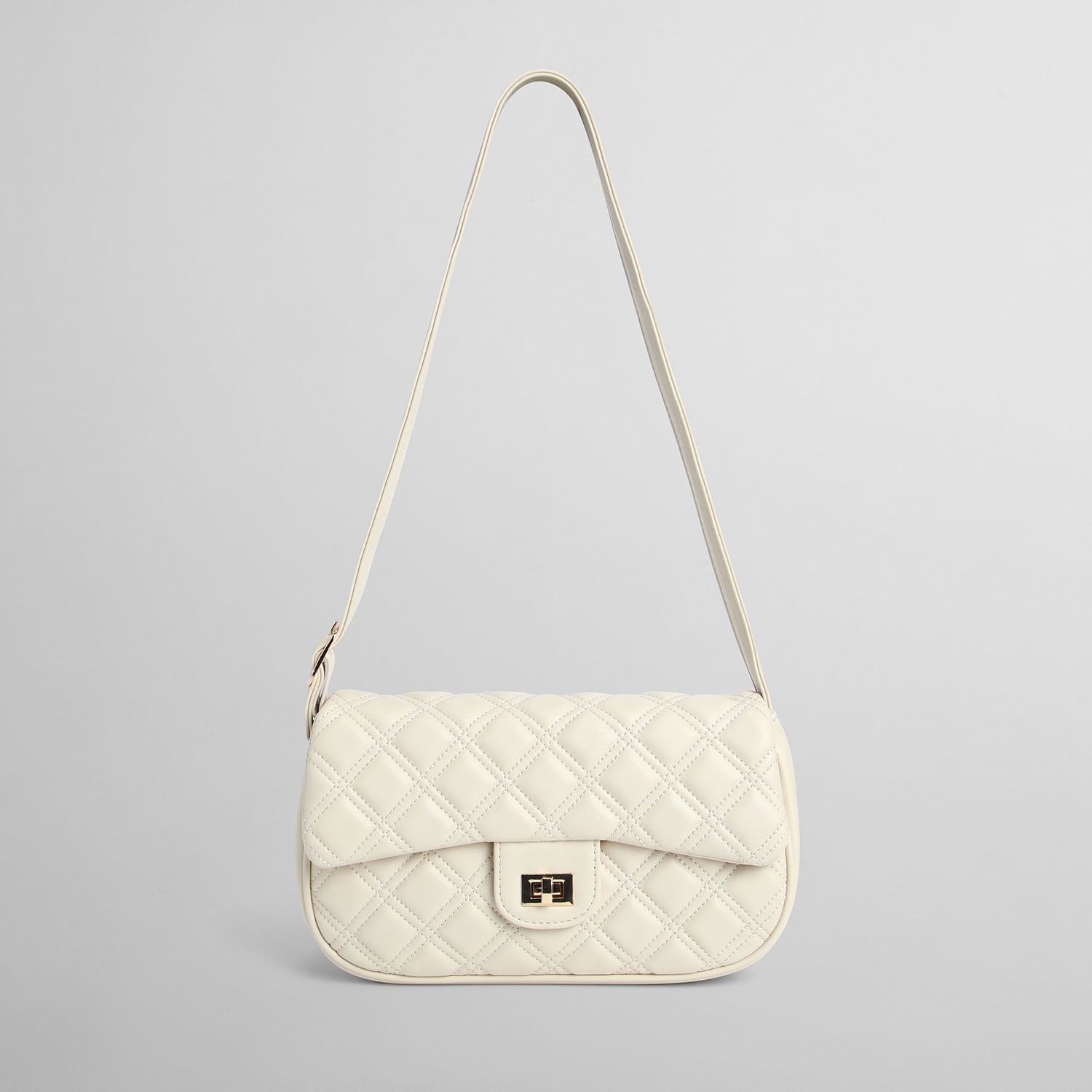 Bandolera Rombos Beige