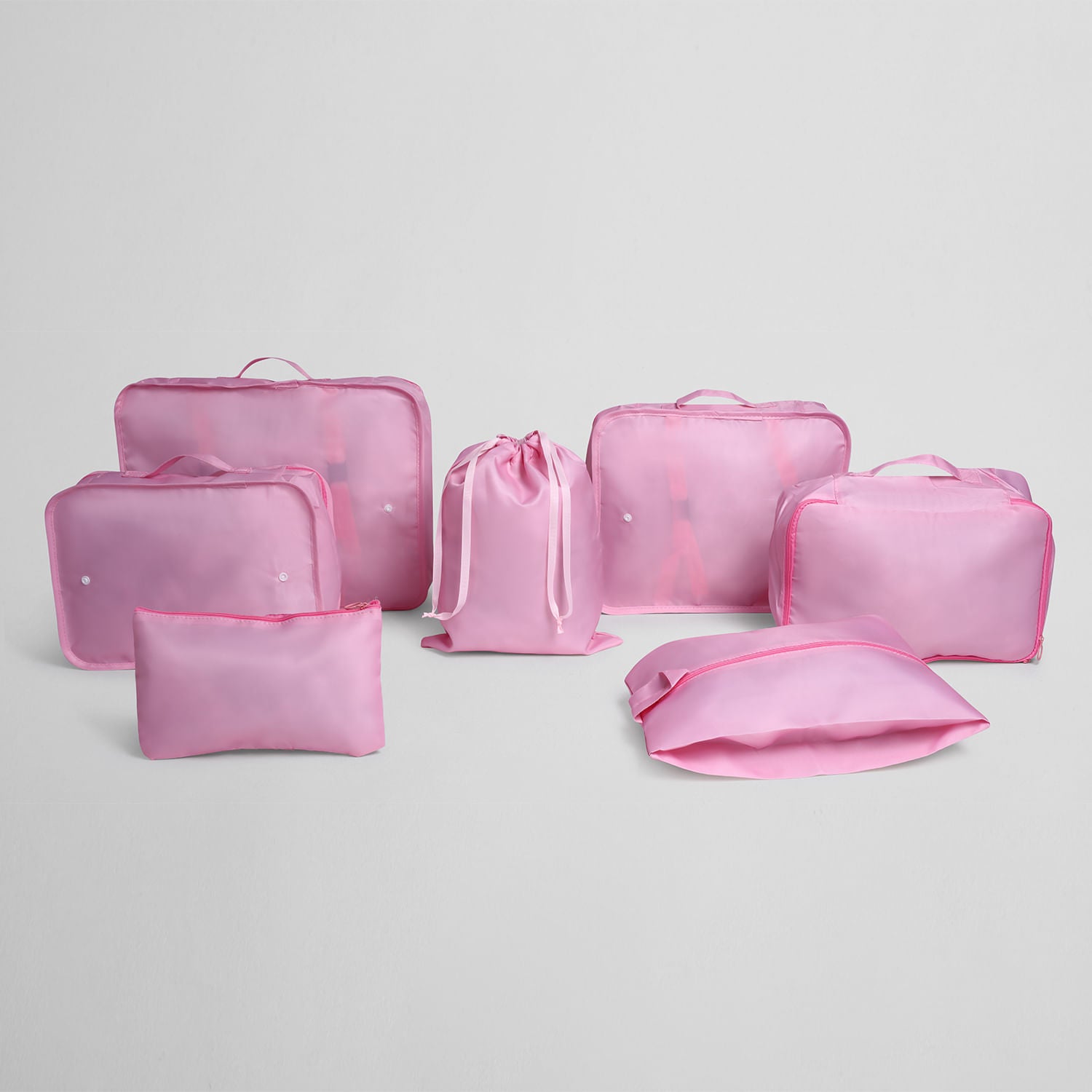 Set Organizador de Maleta Cherry Blossom Rosa - 7 piezas