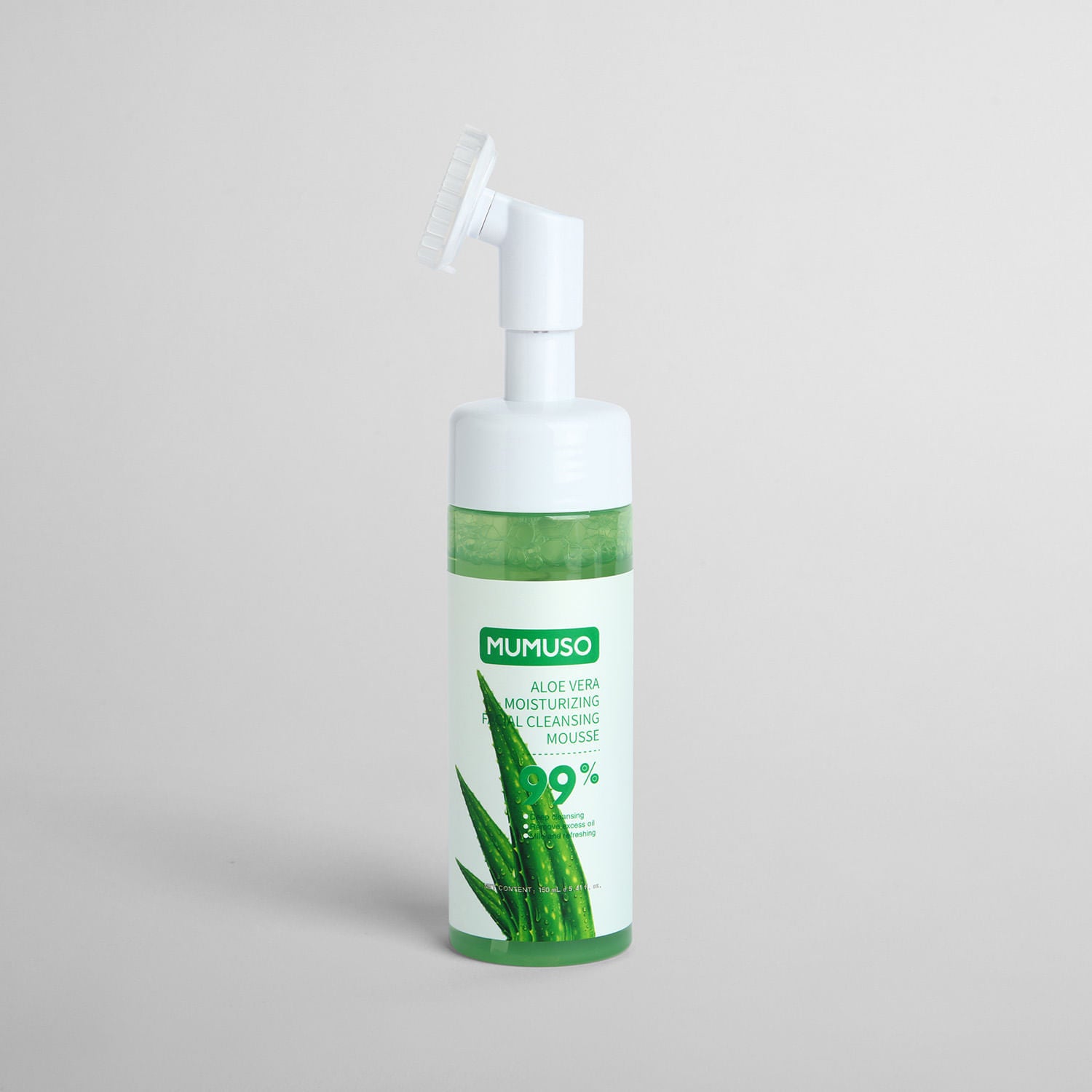Limpiador Facial Espumoso Hidratante de Aloe Vera
