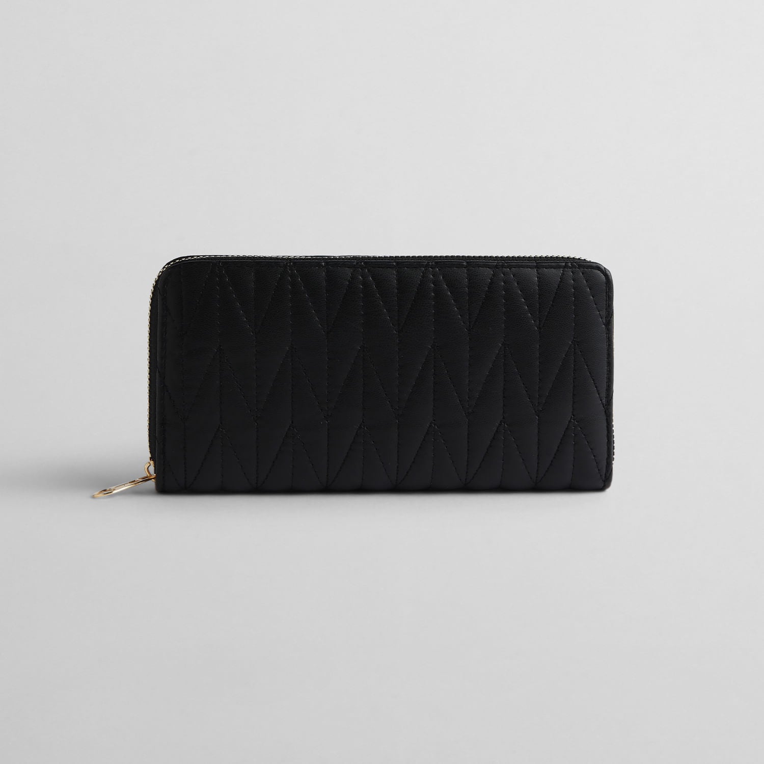 Billetera con Textura Espiga Negra