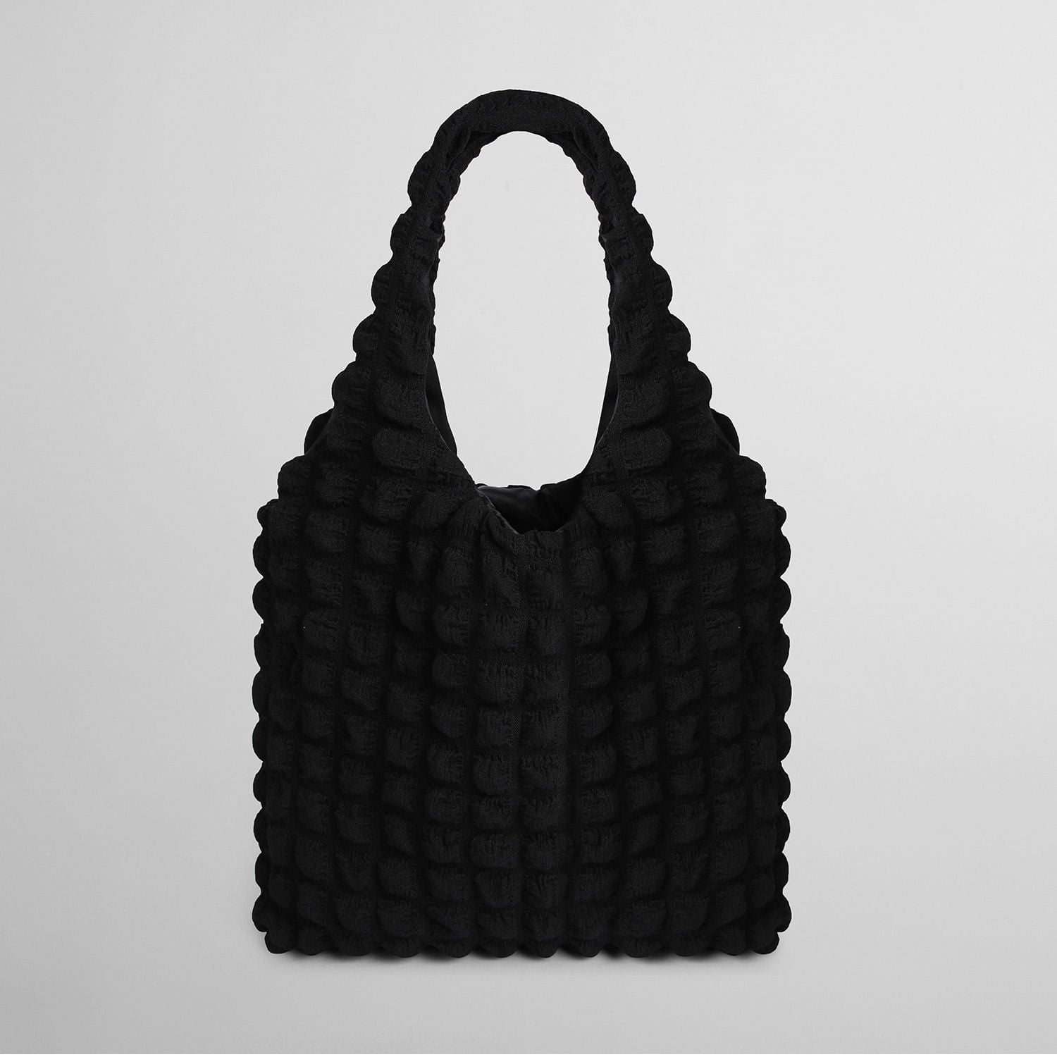 Bolso con Textura Negro