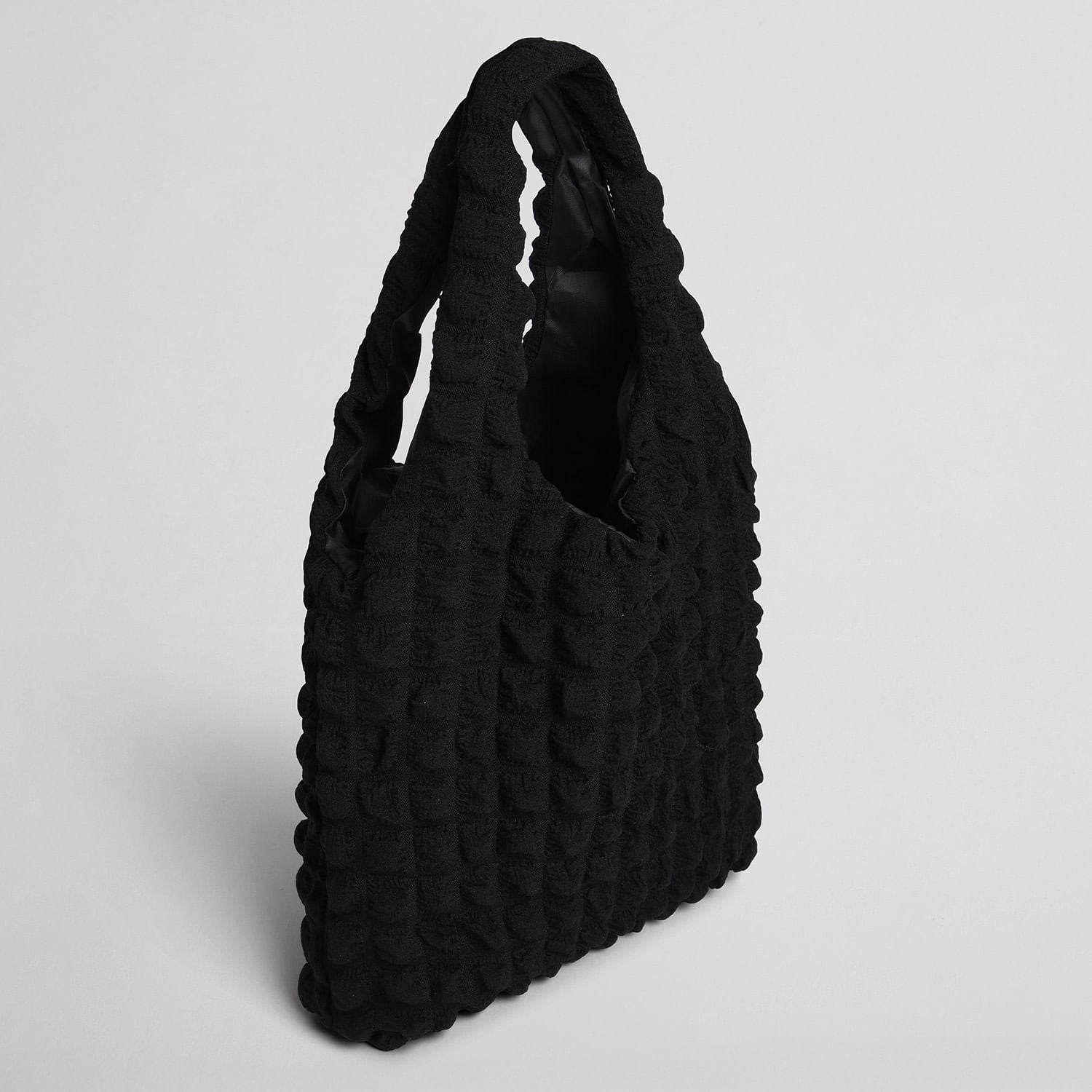 Bolso con Textura Negro