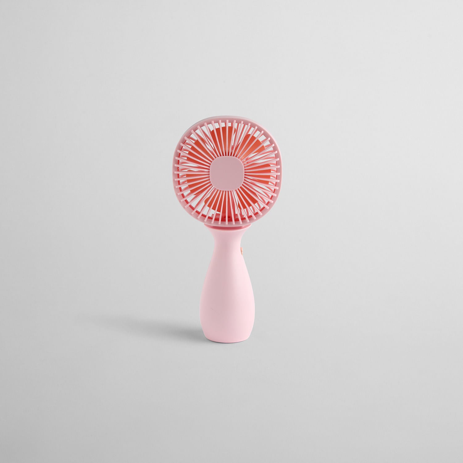 Ventilador de Mano Rosa Pastel