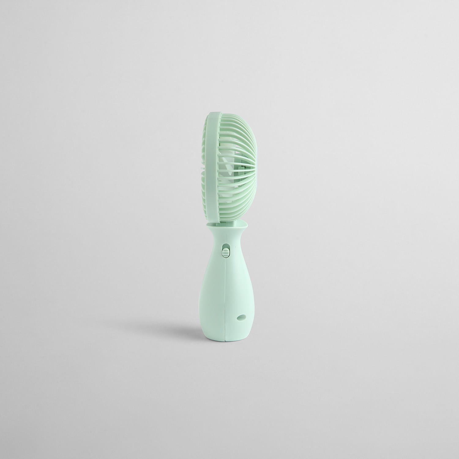 Ventilador de Mano Verde Pastel