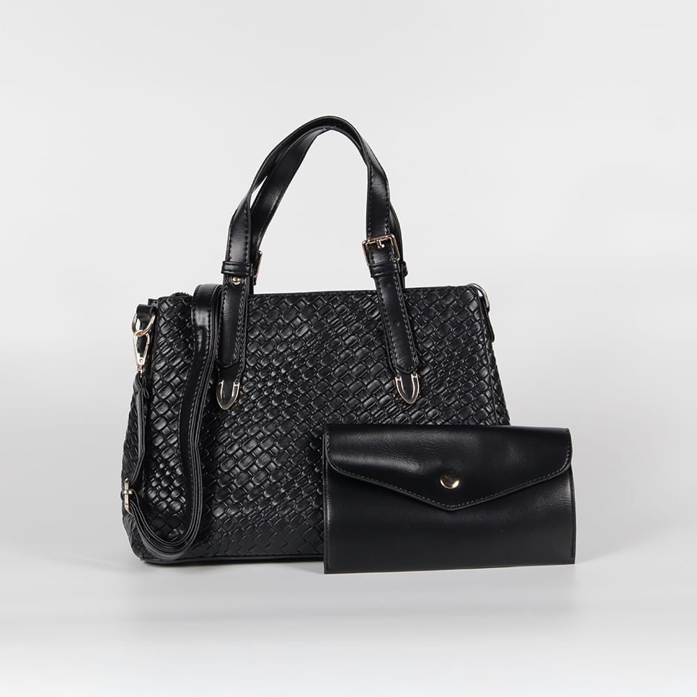 Set de Bolsos Negro