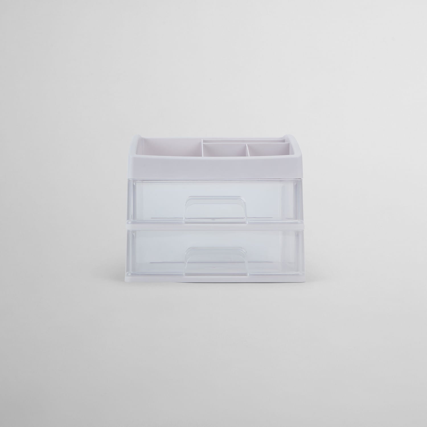 Organizador 2 Pisos Gris