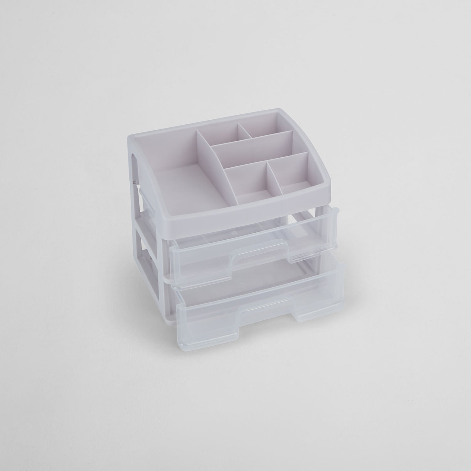 Organizador 2 Pisos Gris
