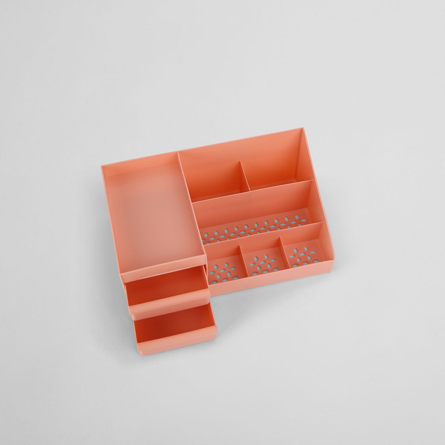 Organizador 2 Cajones Rosa