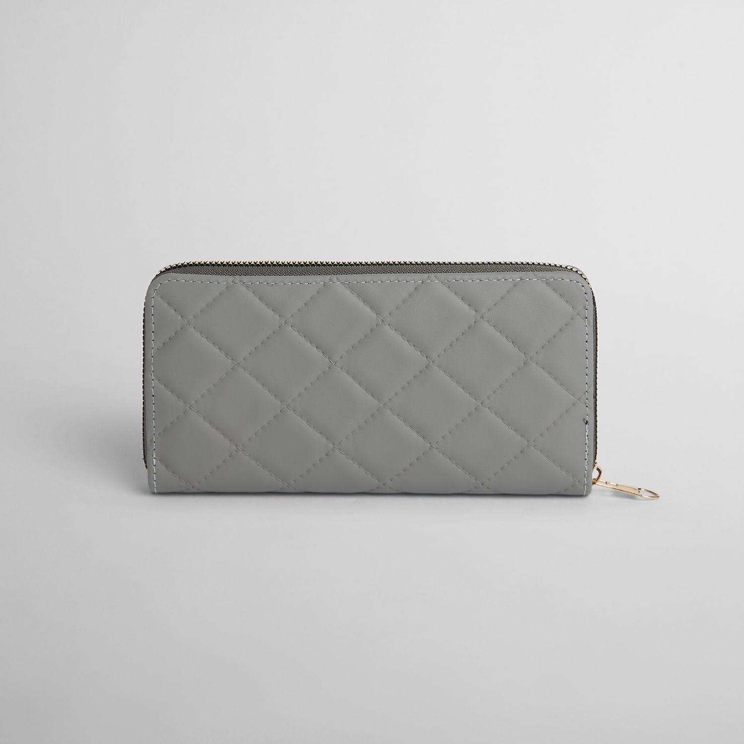 Billetera Modelo Rombos Gris