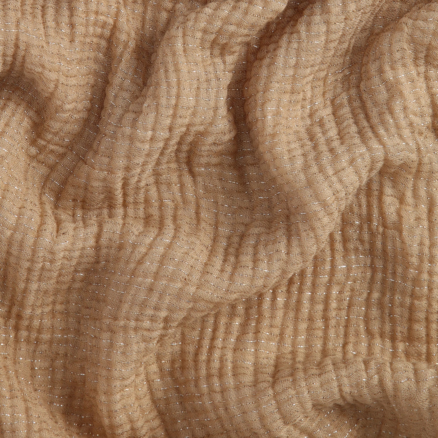 Bufanda con Textura Beige