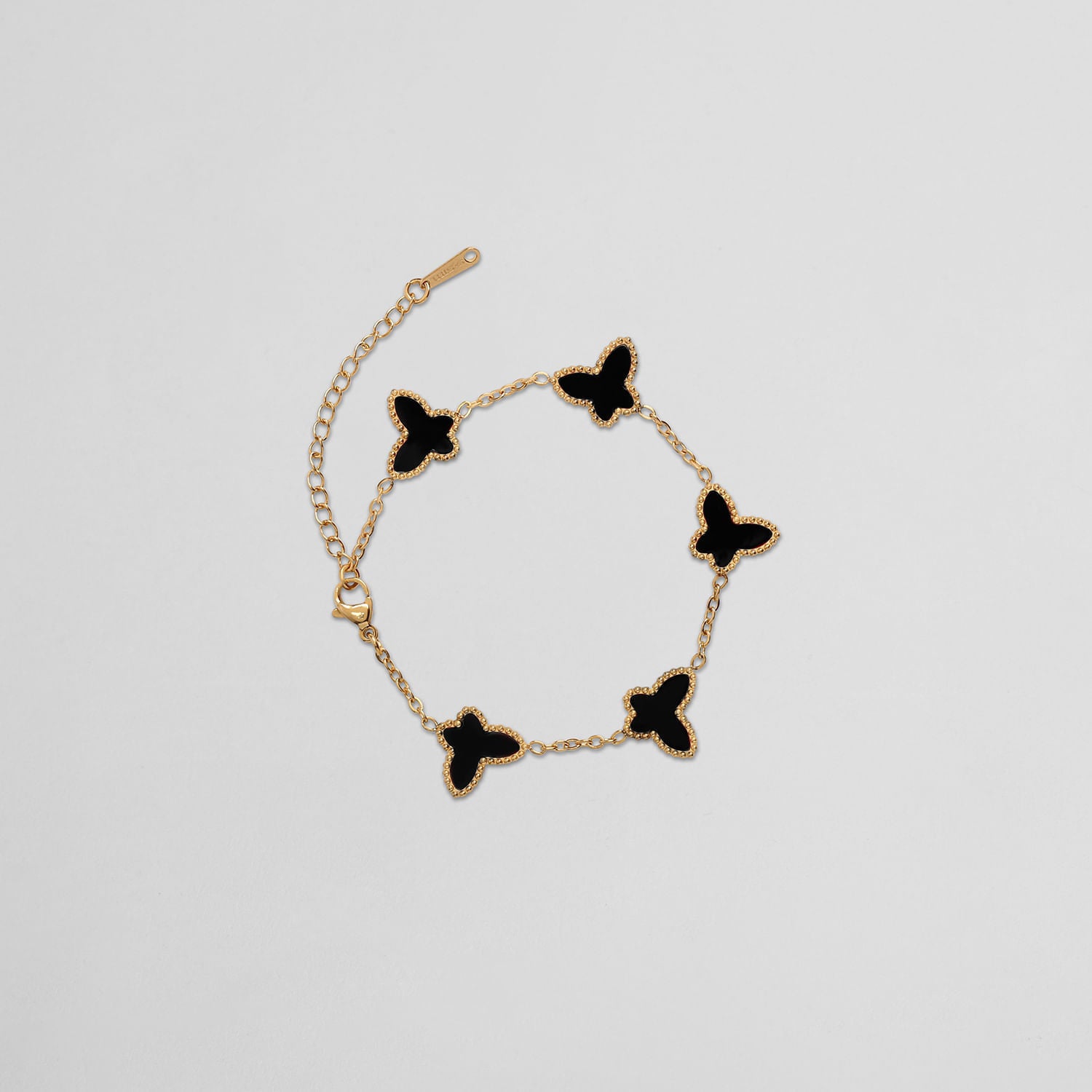 Pulsera Dorada Mariposa