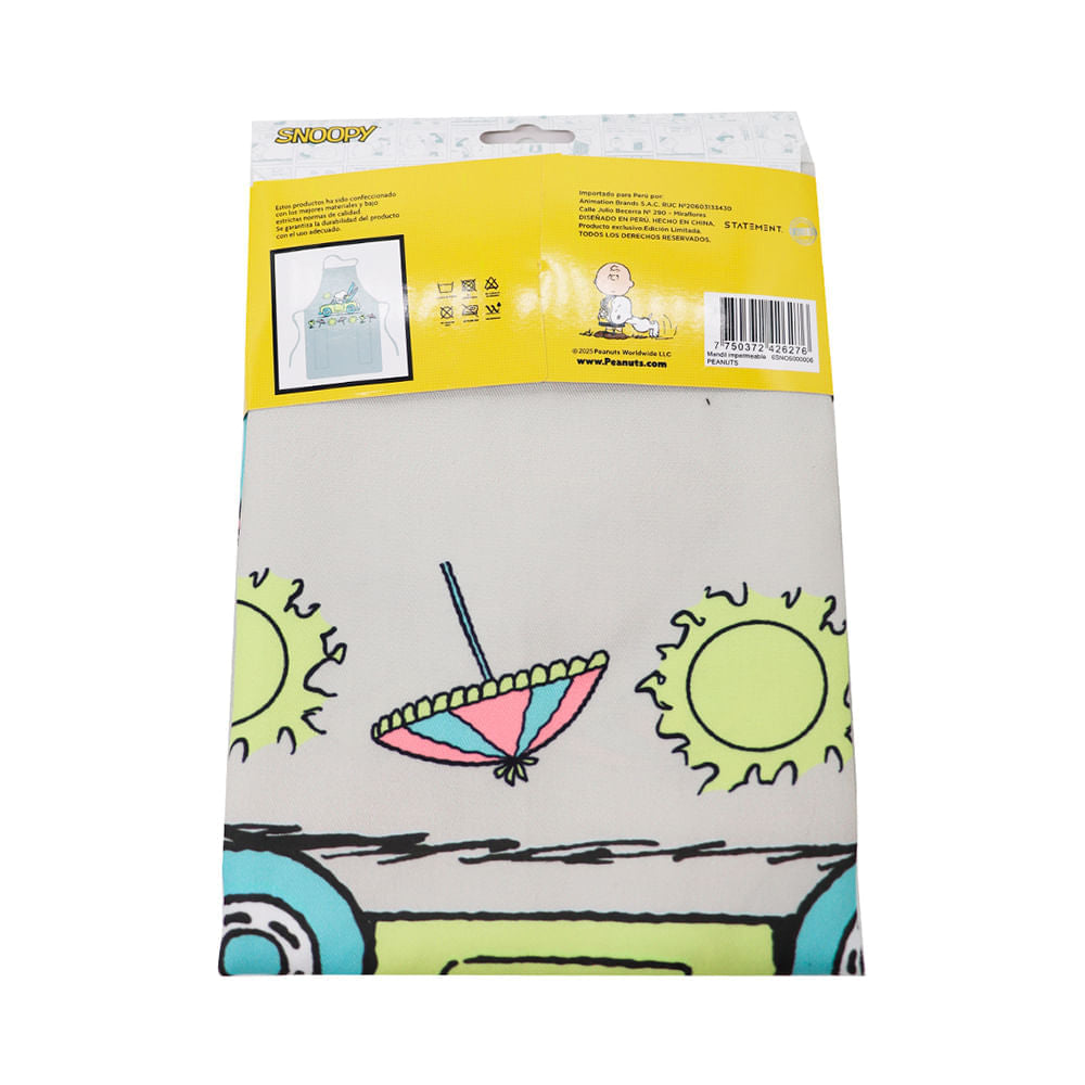 Mandil Impermeable Peanuts