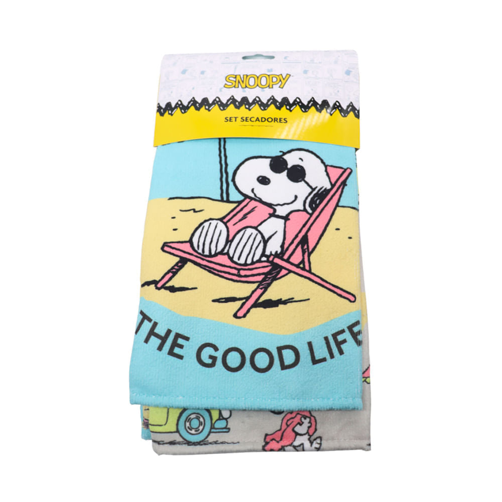 Set Secadores X2 Peanuts