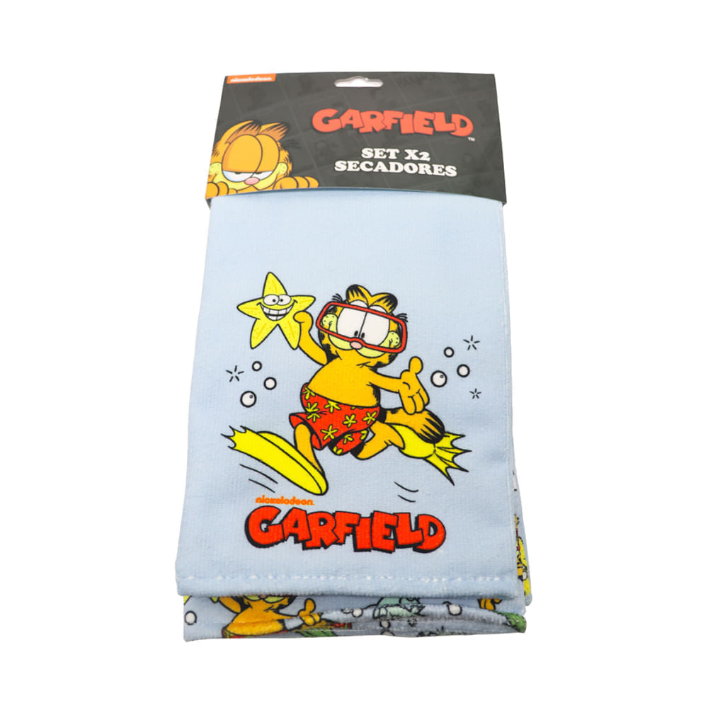 Set Secadores X2 Garfield