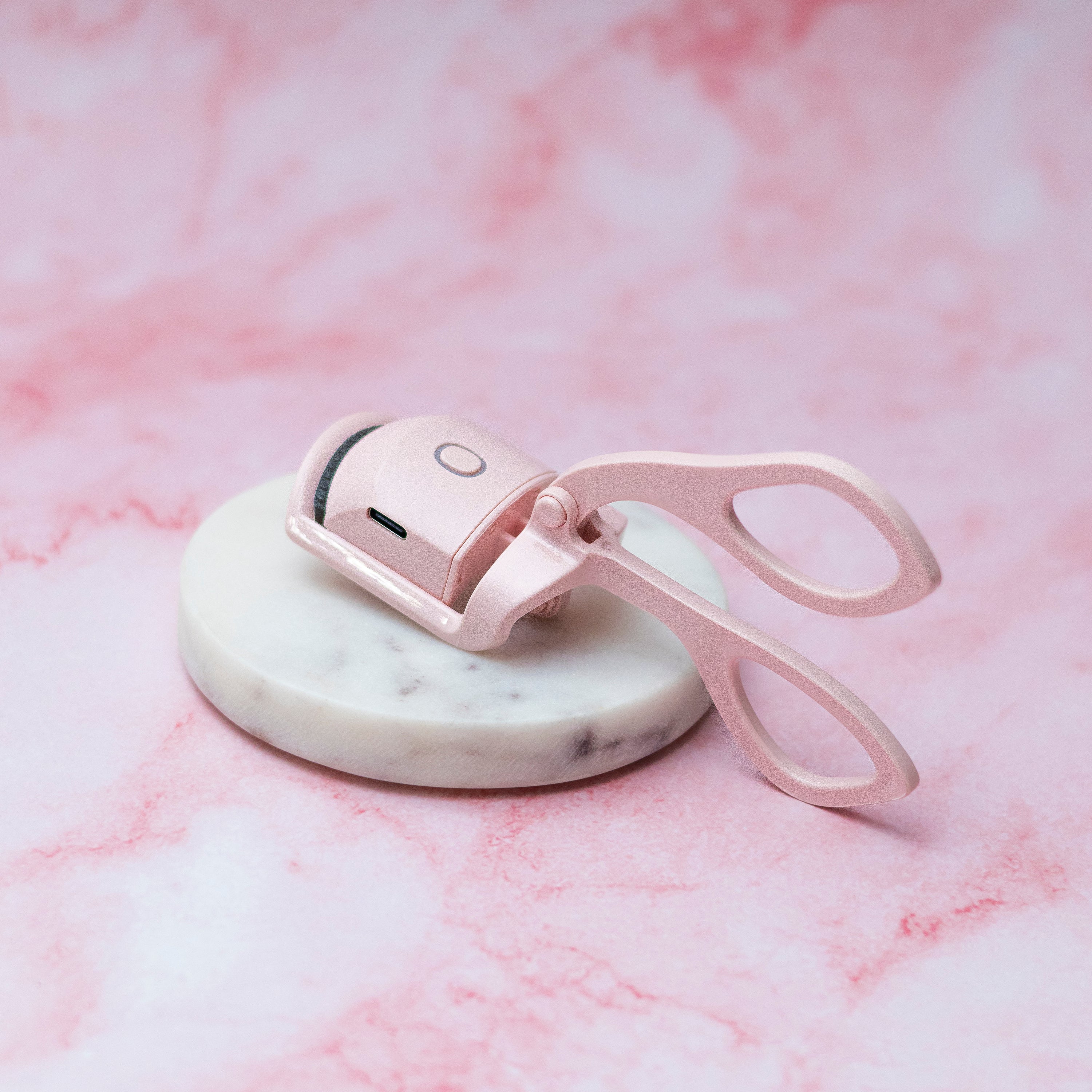 Rizador de pestañas eléctrico Rosa