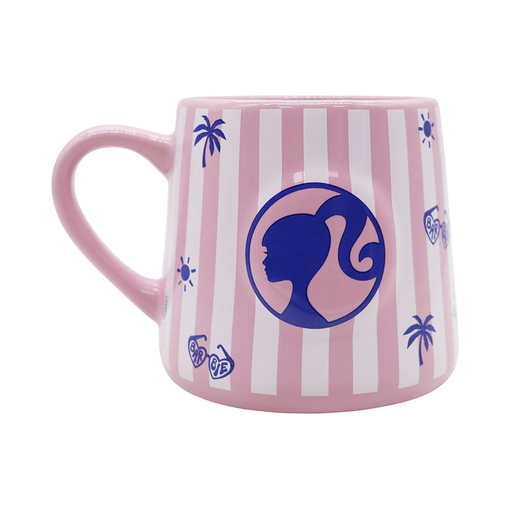 Taza Con Relieve Barbie 400Ml