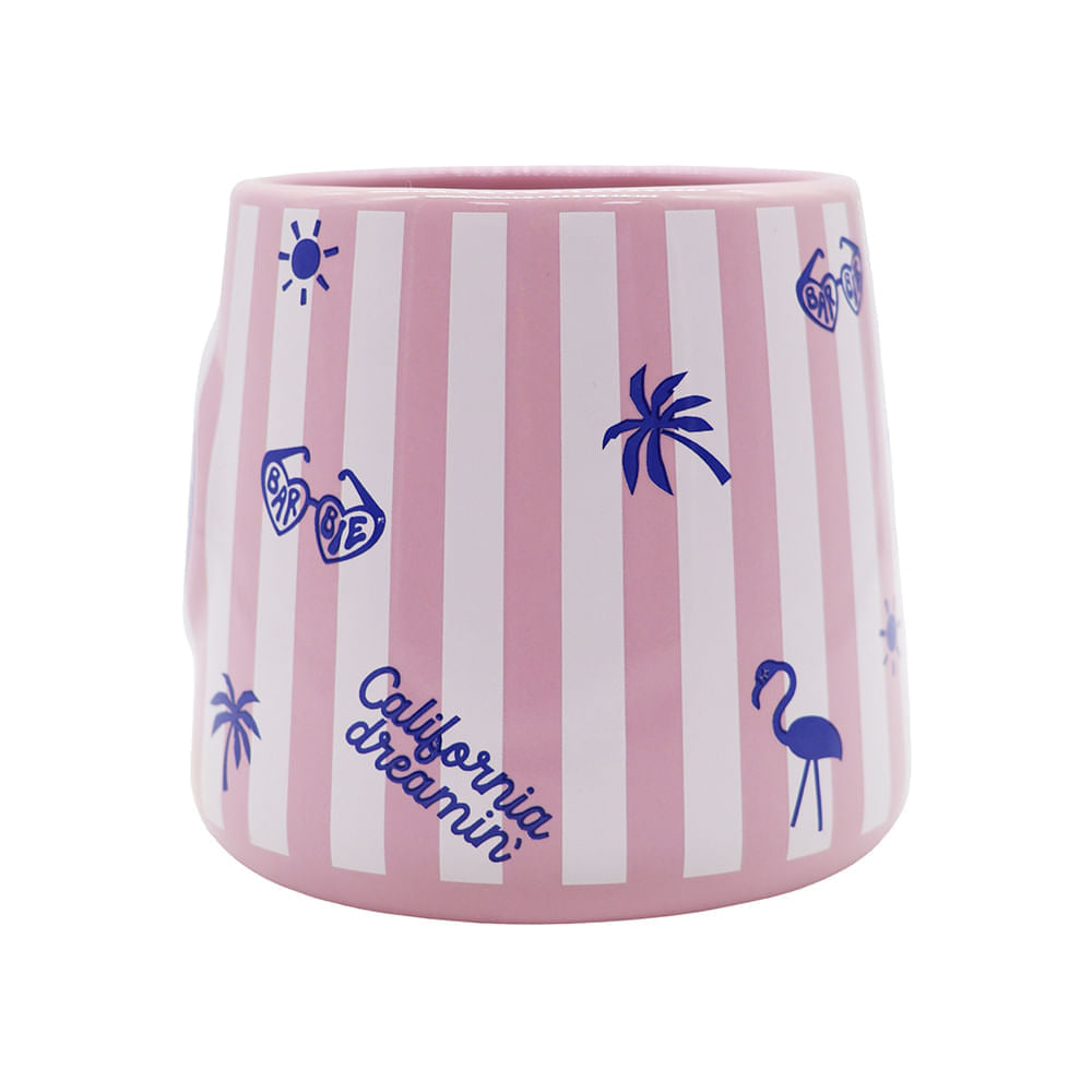 Taza Con Relieve Barbie 400Ml