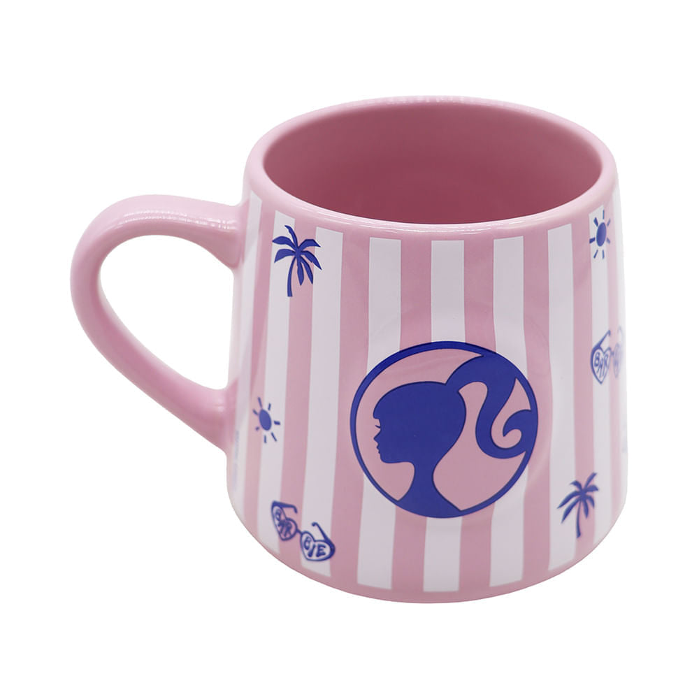 Taza Con Relieve Barbie 400Ml