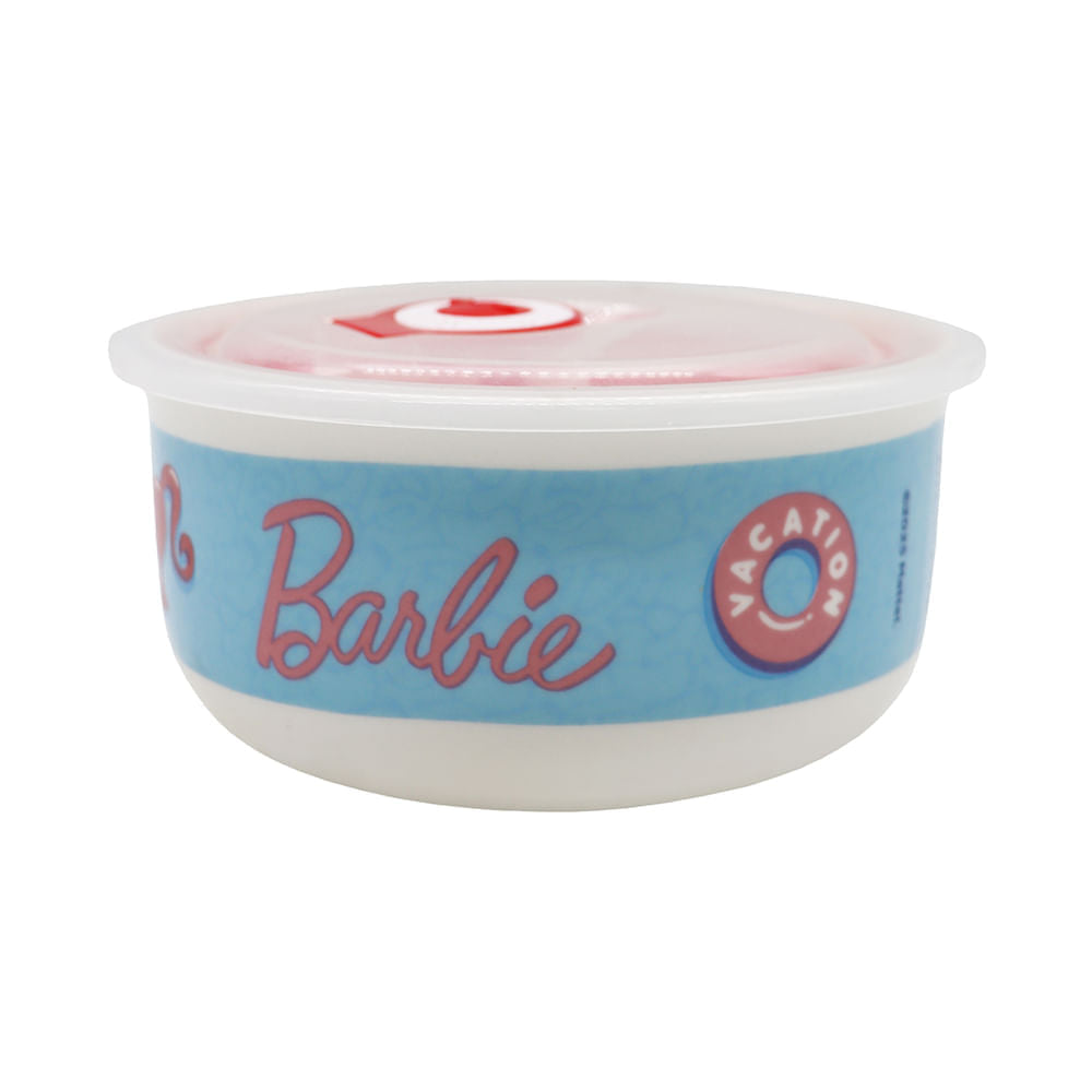 Contenedor Cerámica Barbie  520Ml