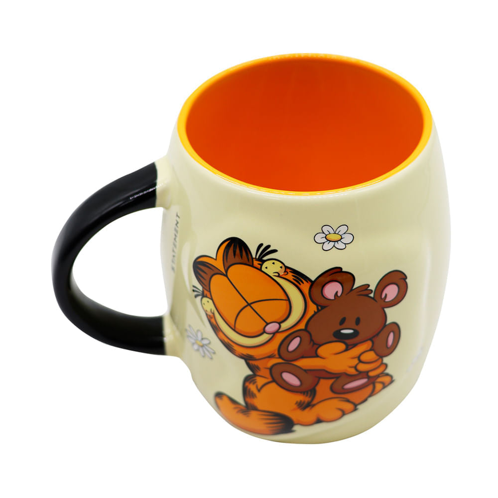 Taza Con Relieve Garfield 400Ml