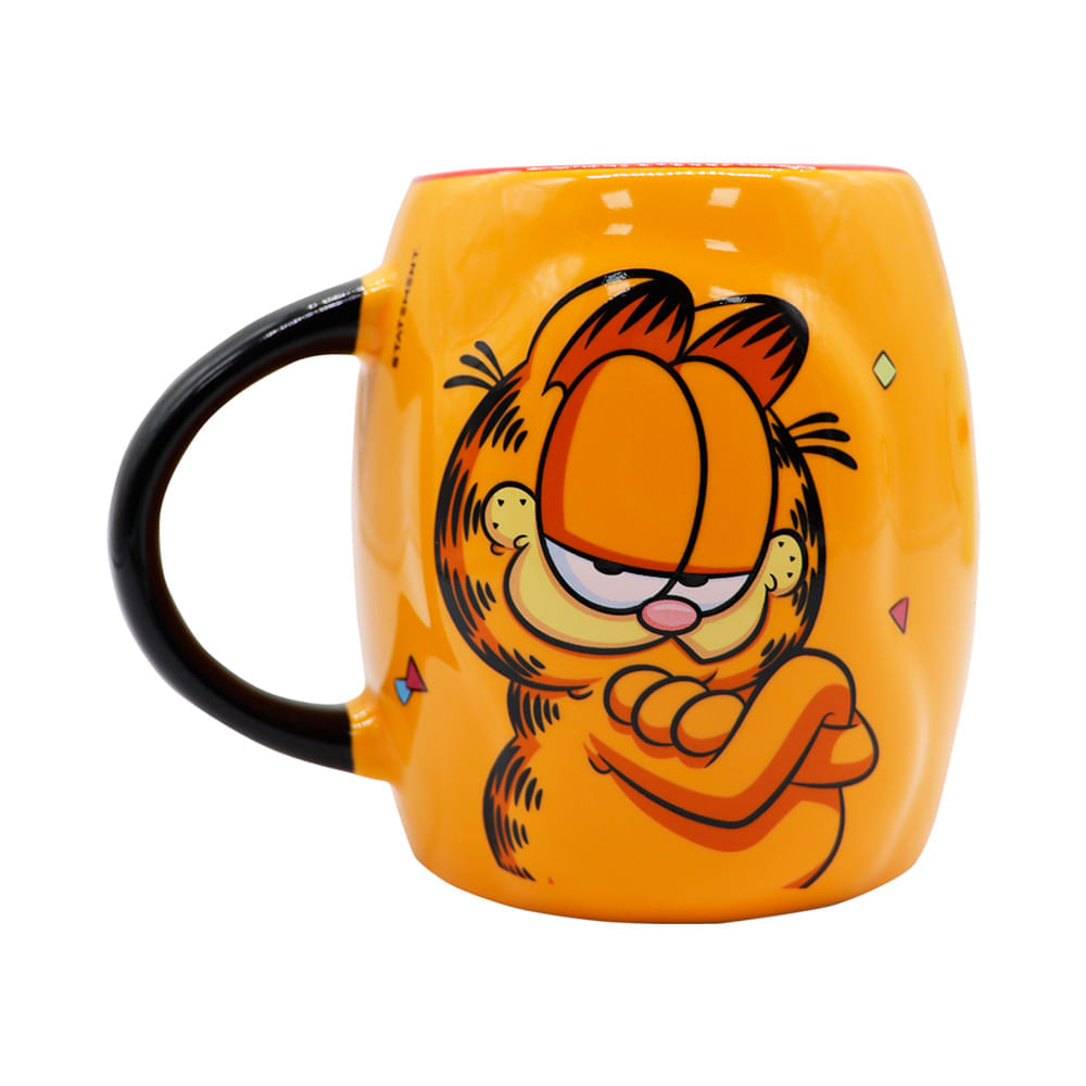 Taza Con Relieve Garfield 400Ml