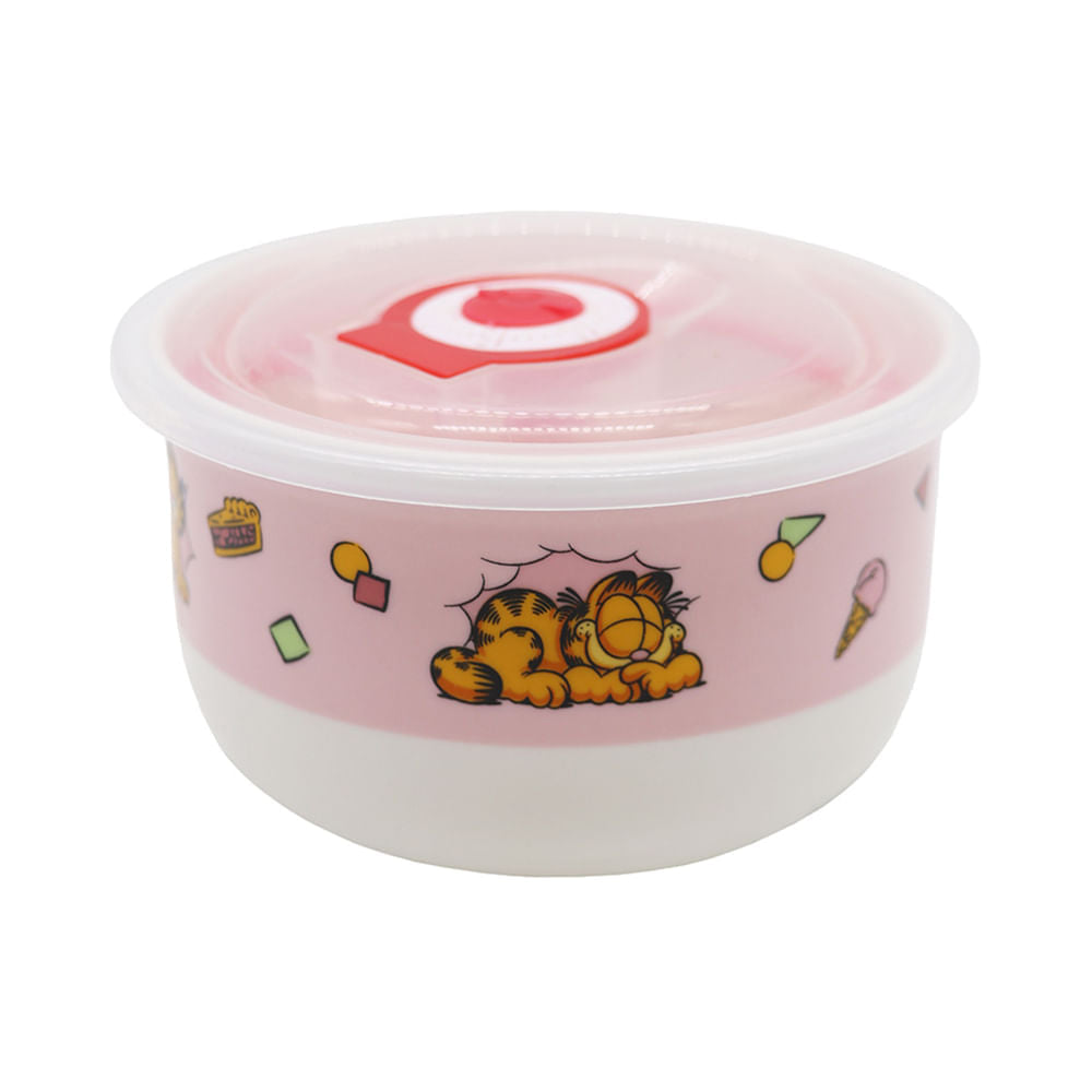 Contenedor Cerámica 260Ml Garfield