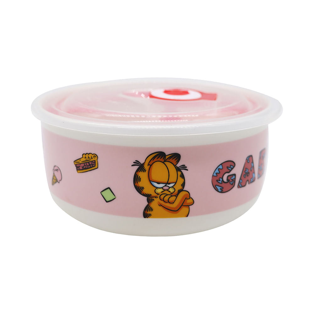 Contenedor Cerámica 520Ml Garfield