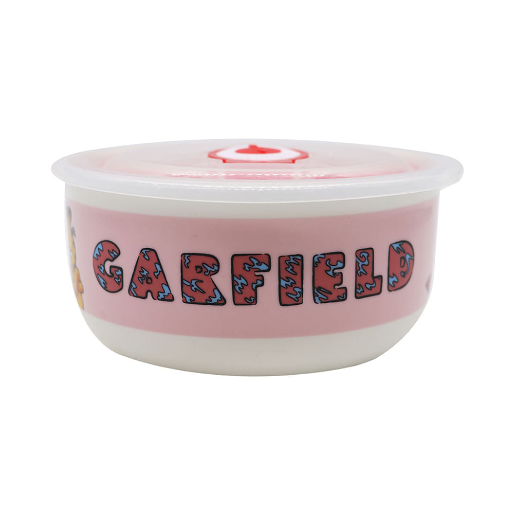Contenedor Cerámica 520Ml Garfield
