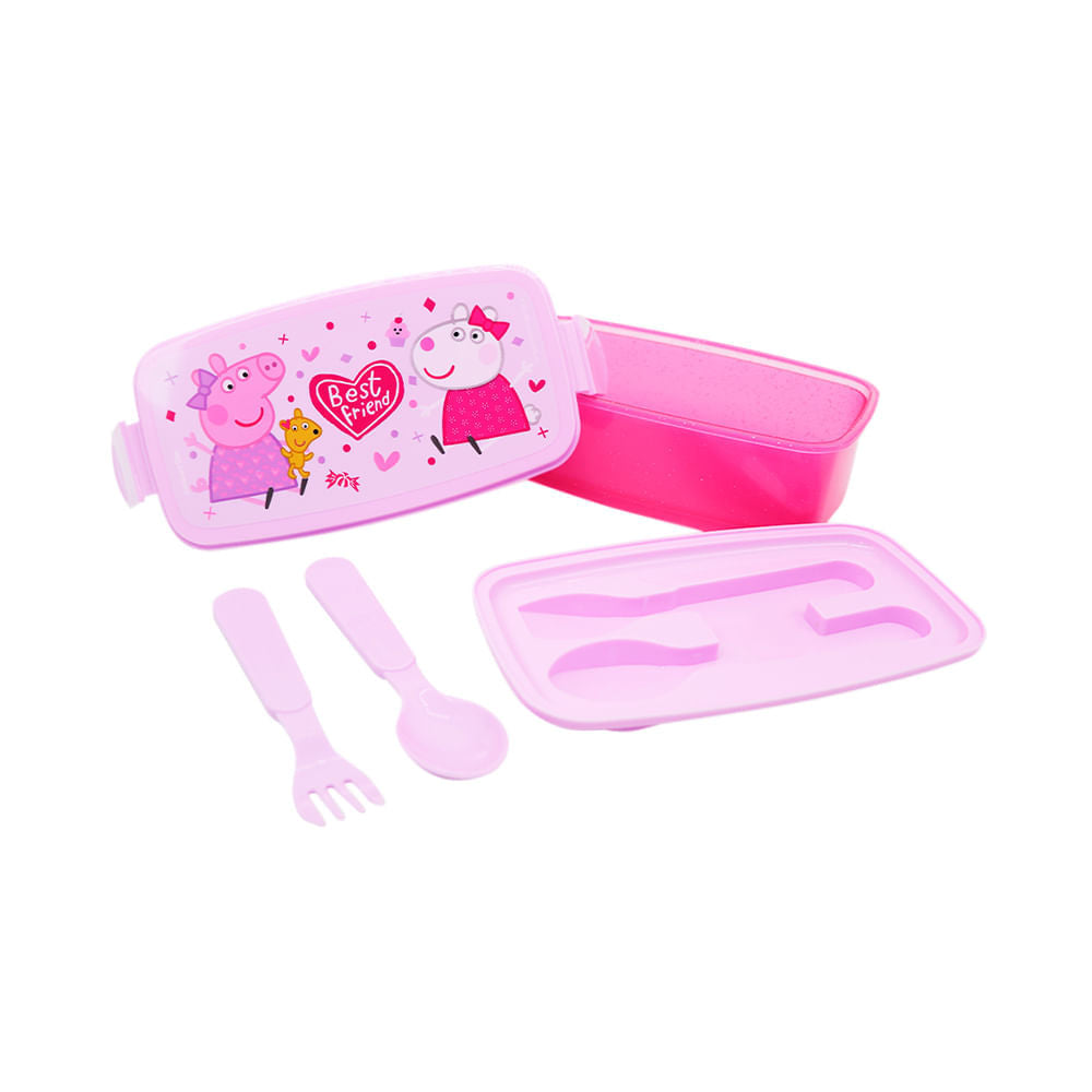 Tupper Peppa Pig 2 Niveles 510Ml