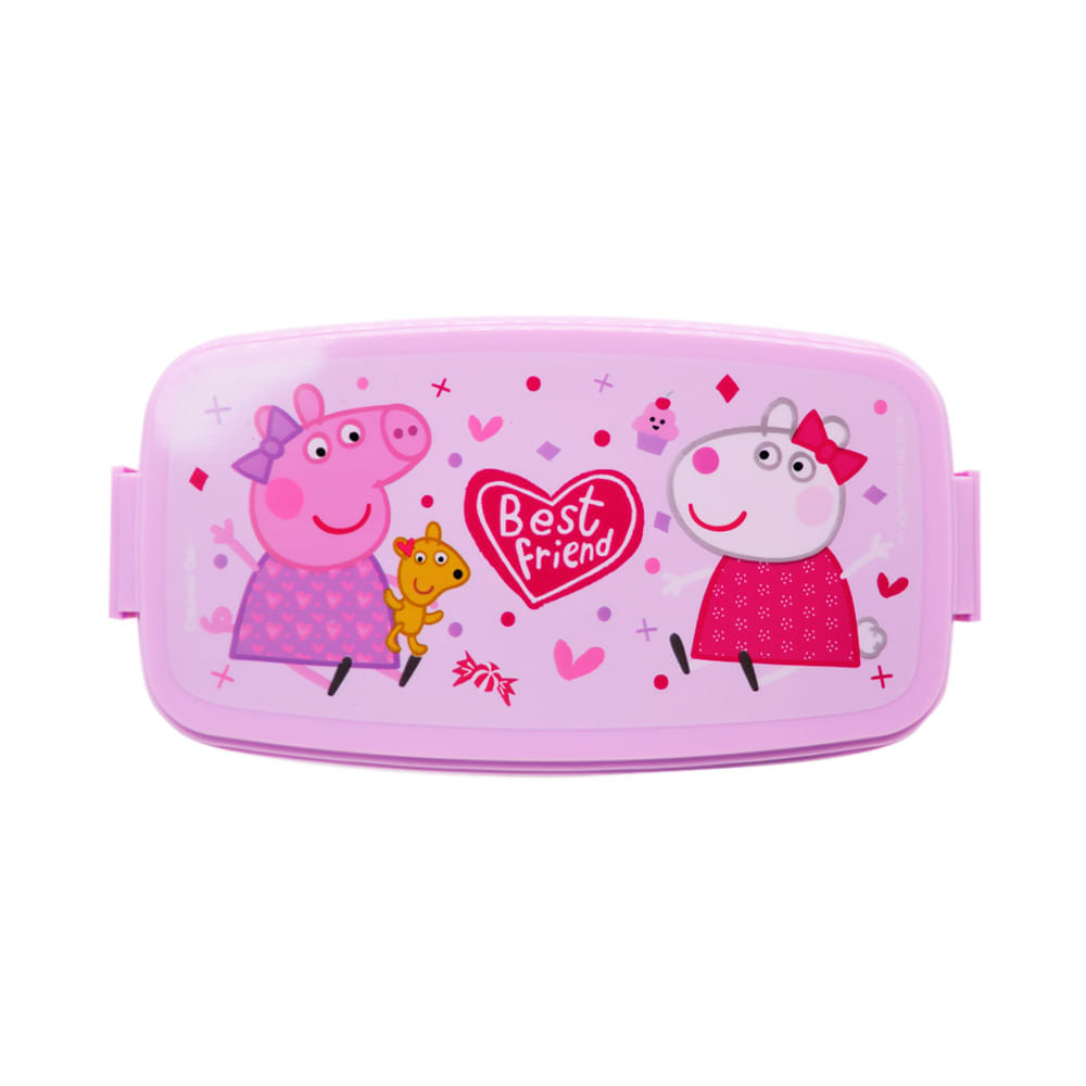 Tupper Peppa Pig 2 Niveles 510Ml