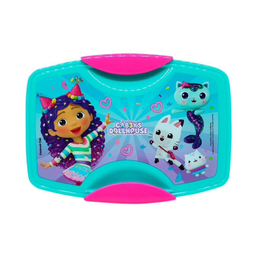 Tupper Con Cubiertos Gabby'S Dollhouse 1100Ml