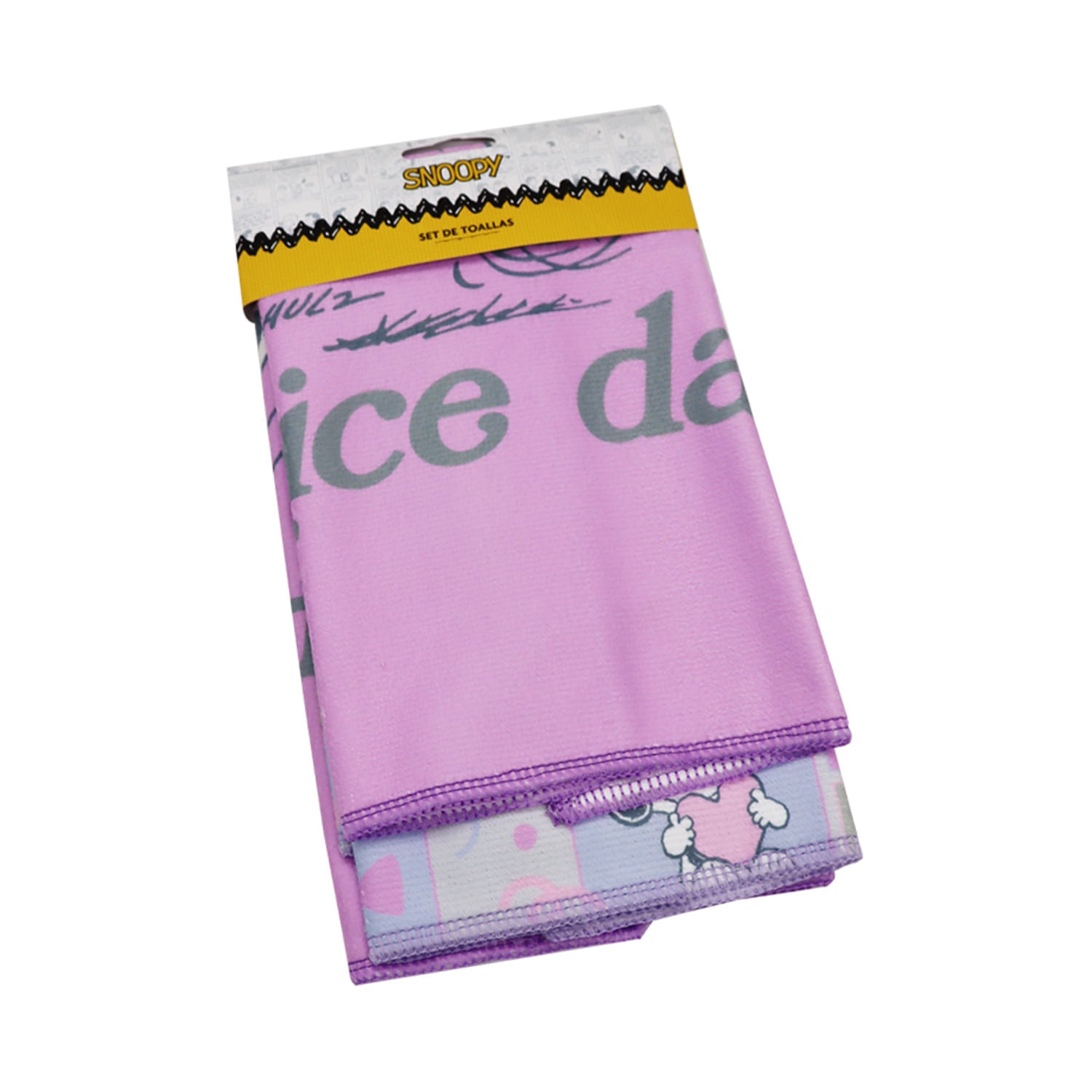 Set de Toallas Snoopy - 2 unidades