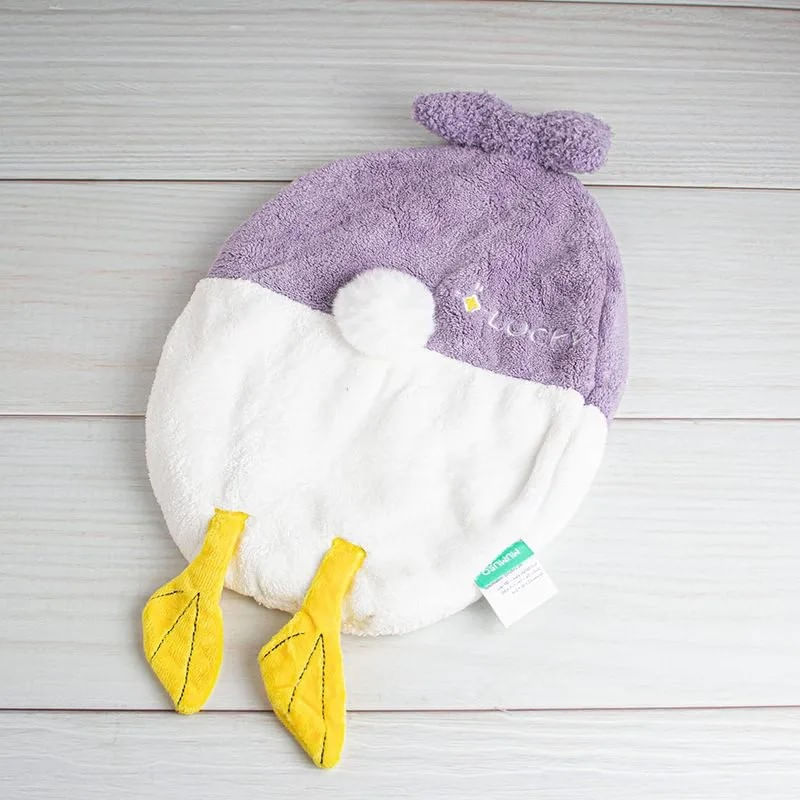 Toalla De Manos Lucky Duck Morado