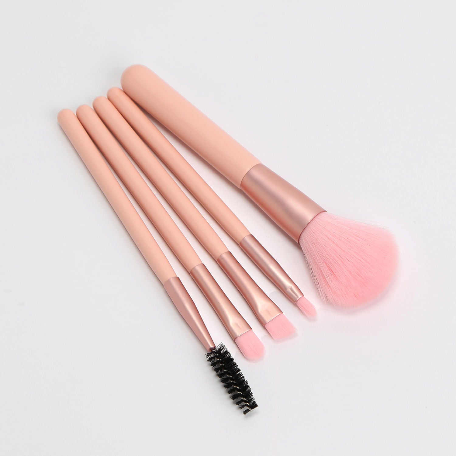 Set de 5 Brochas de Maquillaje con Estuche