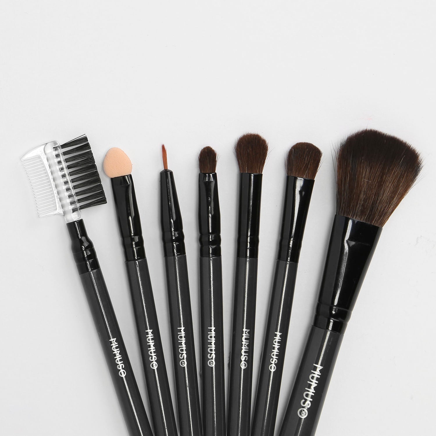Set de 7 Brochas Clásicas de Moda
