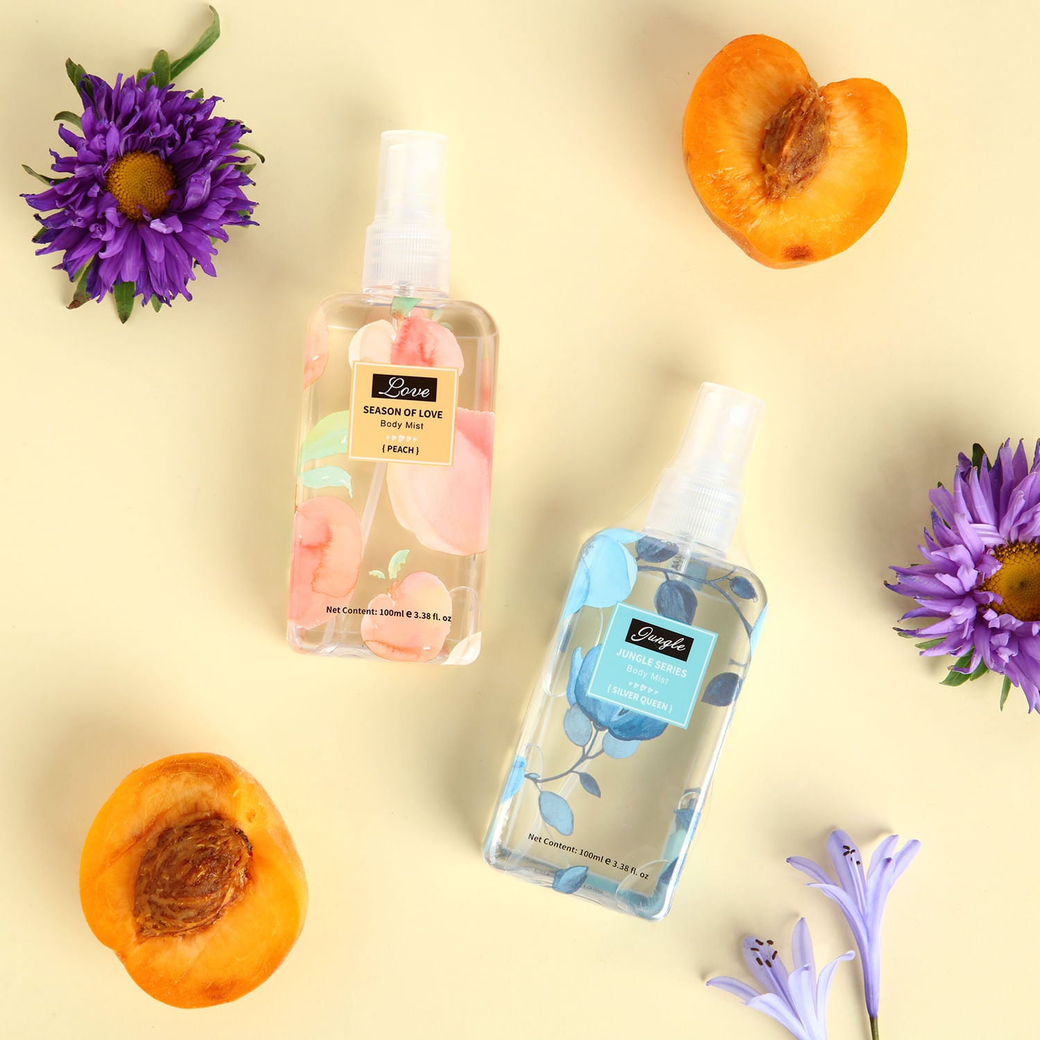 Loción Corporal en Spray "Temporada de Amor" Melocotón