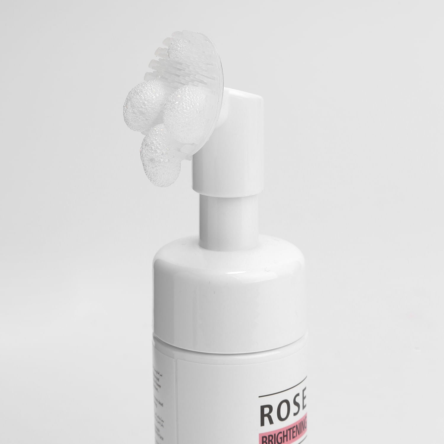 Limpiador Facial Desmaquillante Espumoso Iluminador de Rosa