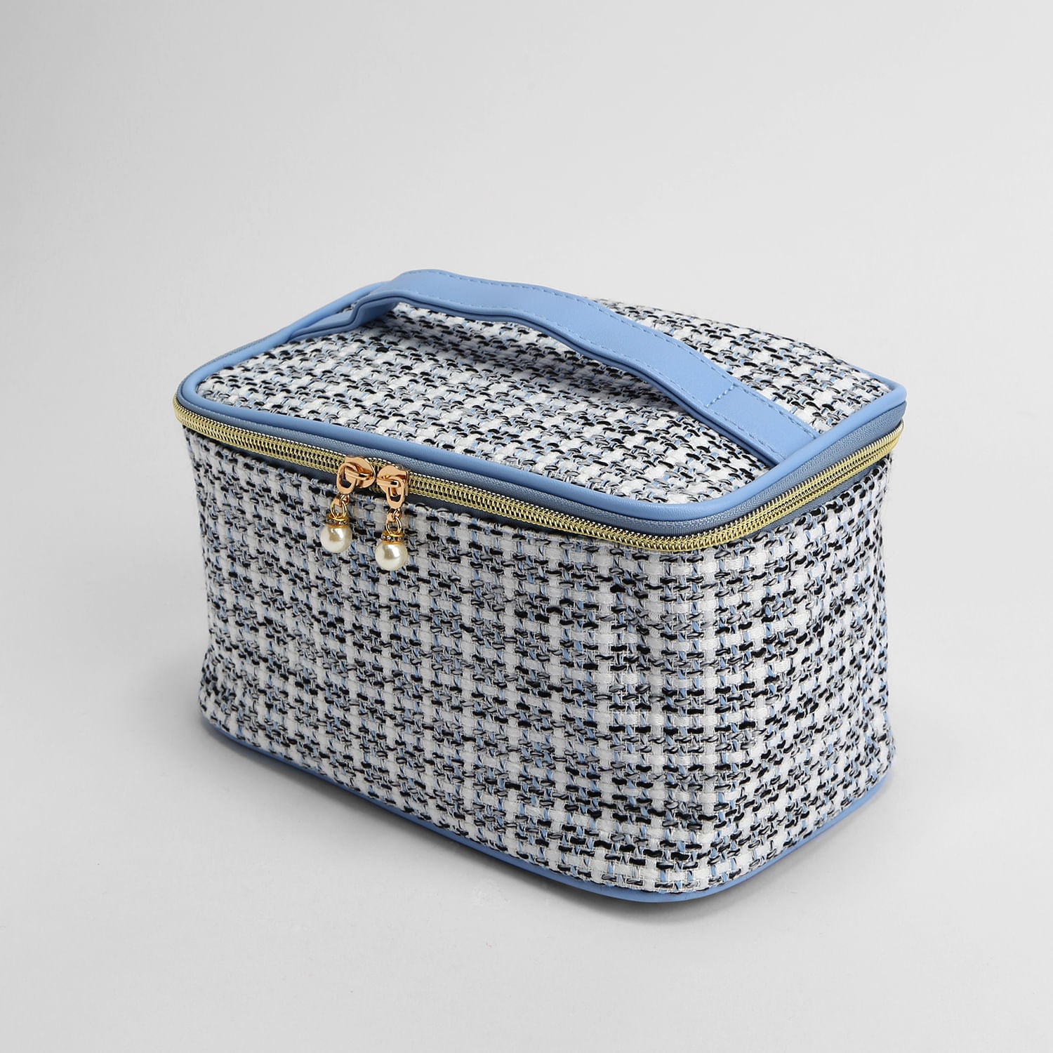 Bolso para Cosméticos Tejido Azul