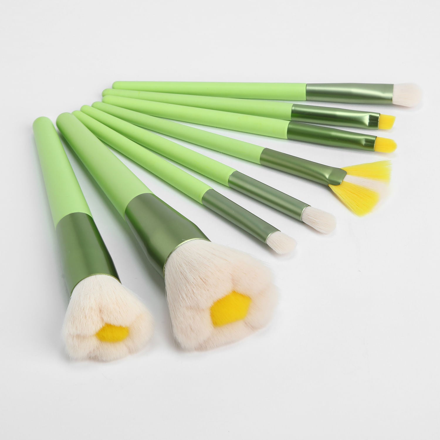 Set de 8 Brochas para Maquillaje Diseño Margarita