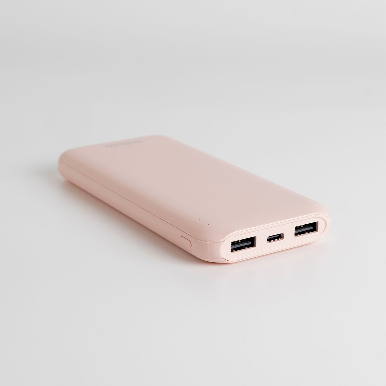 Cargador Portatil Rosado de Litio Capacidad 10000Mah