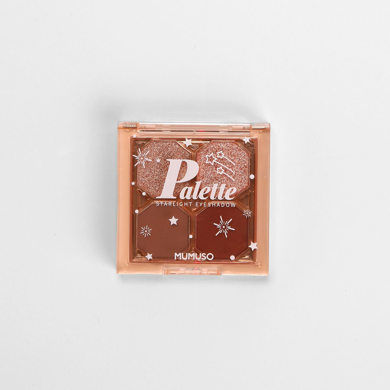 Paleta de Sombras de Ojos con Destellos Tono Rosa