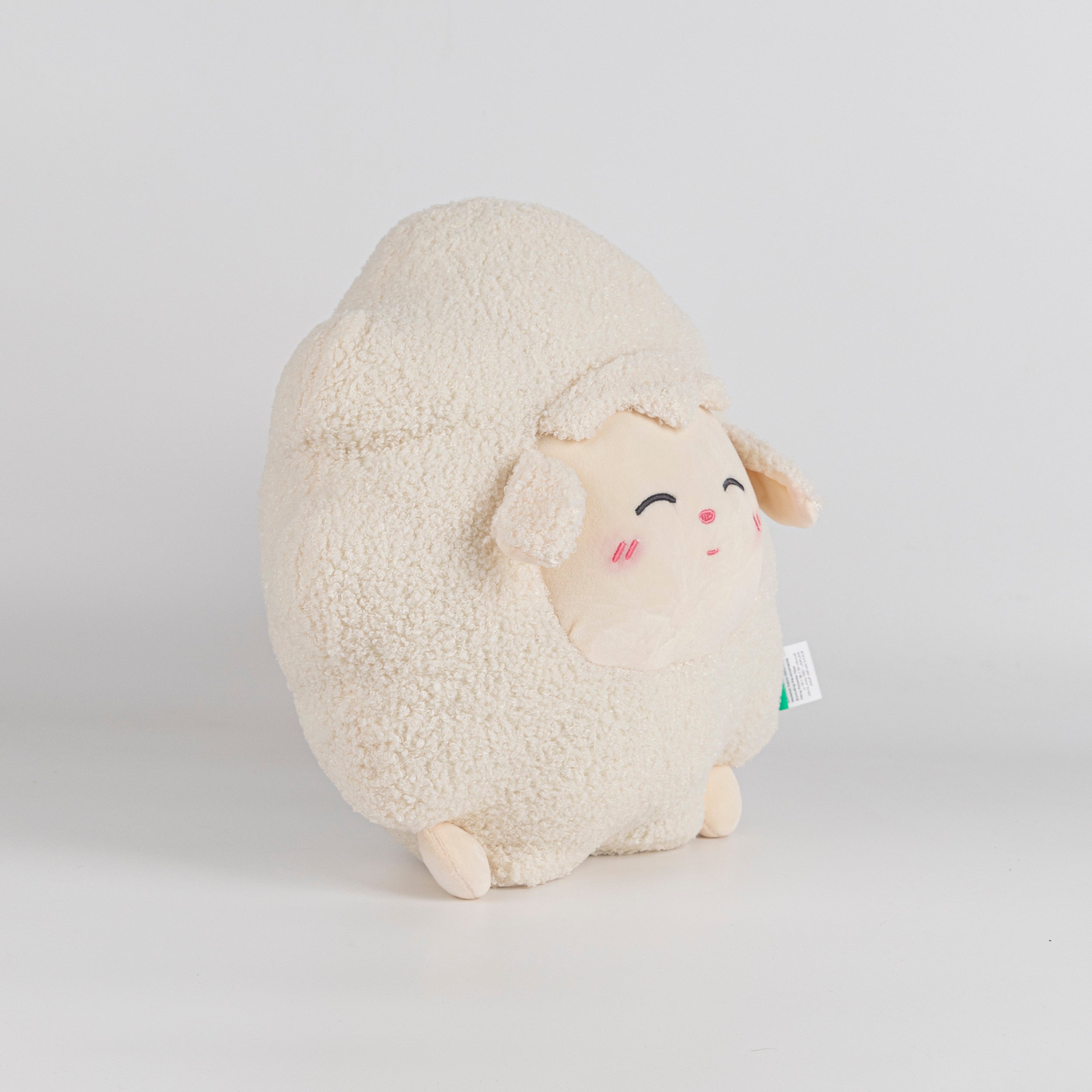 Cojín de oveja beige