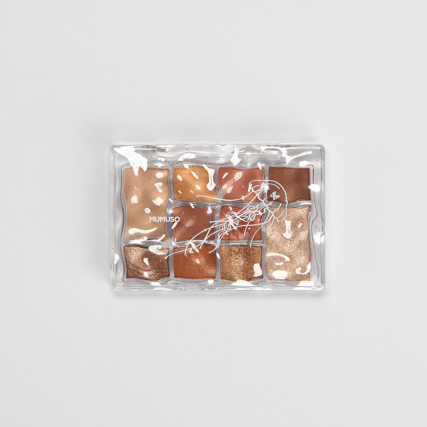 Paleta de Sombras de Ojos Tono Tierra
