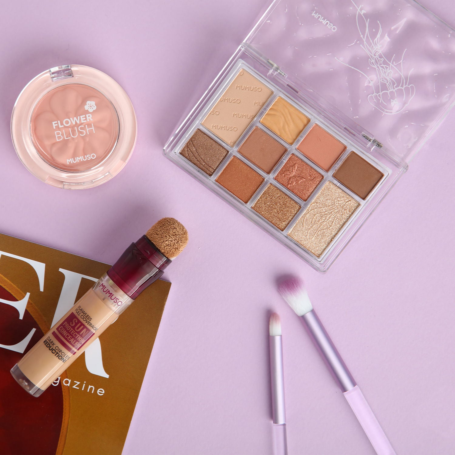 Paleta de Sombras de Ojos Tono Tierra