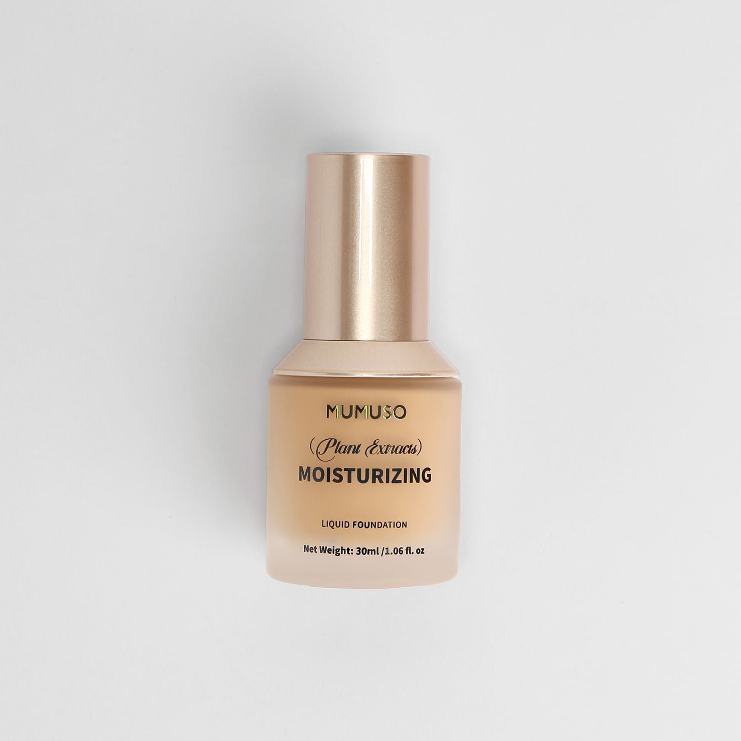 Base de Maquillaje Líquida Hidratante de Extractos Vegetales Beige Natural
