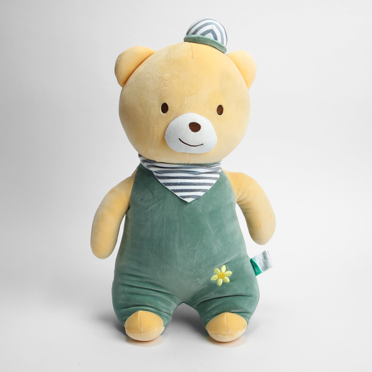 Peluche Oso Con Bufanda Verde