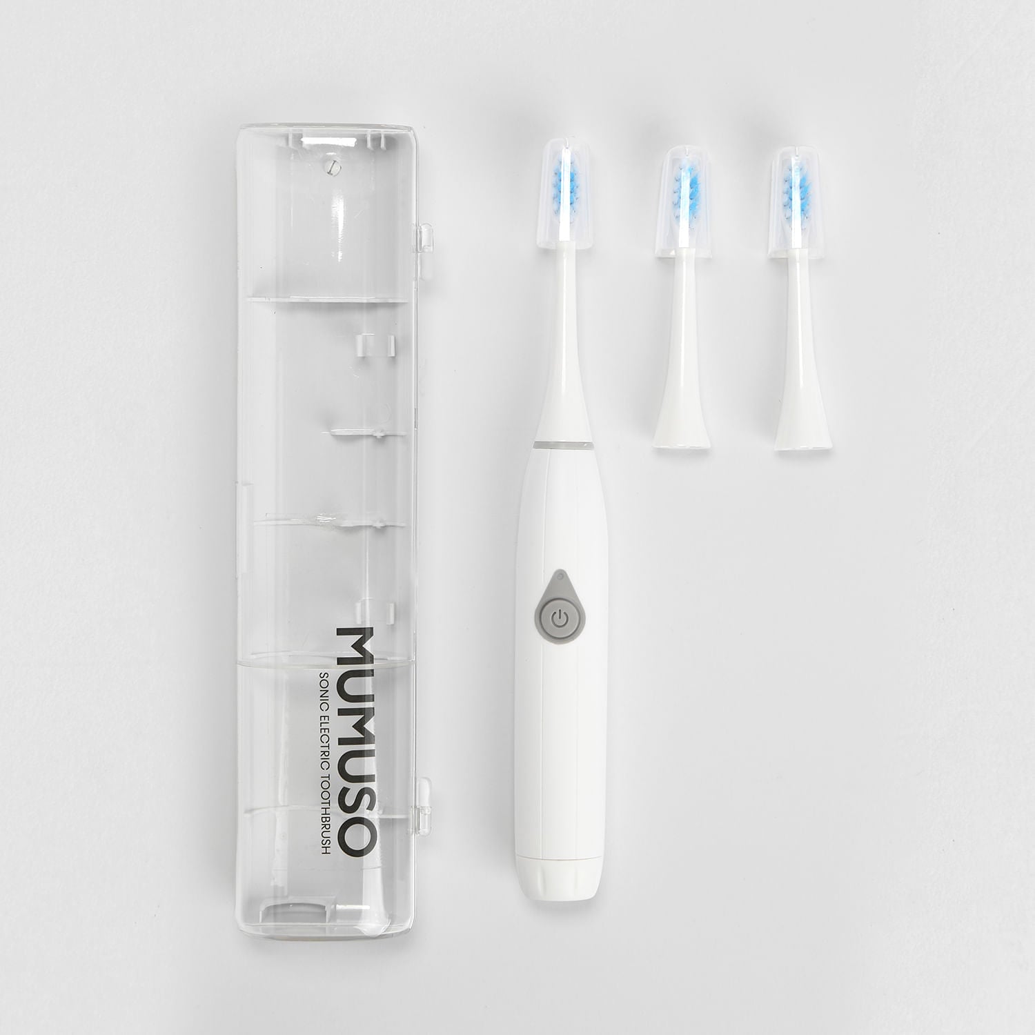 Set de Cepillo Eléctrico Sónico Blanco