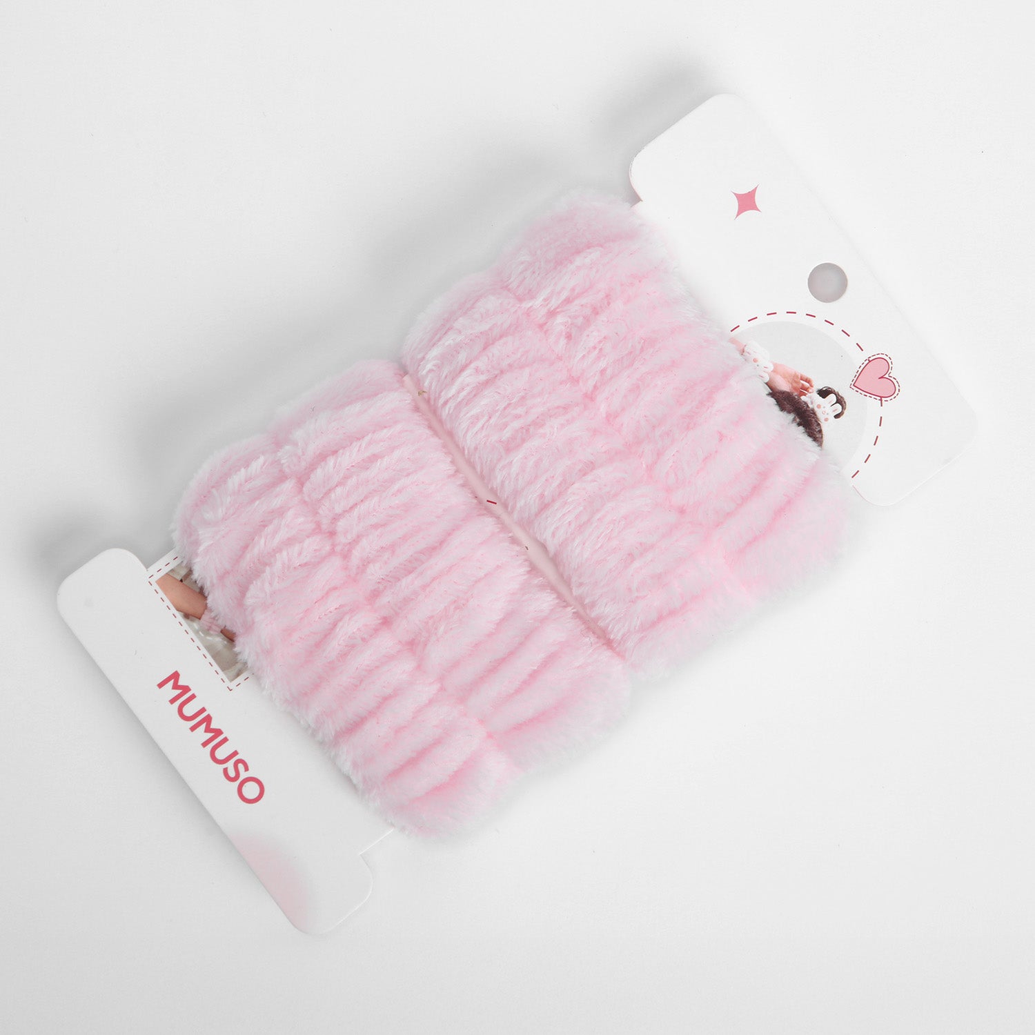 Set de 2 Muñequeras Absorbente Rosa